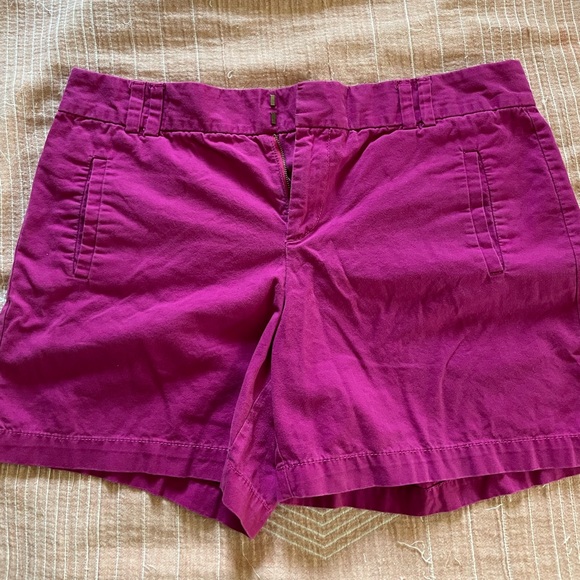 LOFT Pants - LOFT chino shorts, hot pink/raspberry color. Good condition.